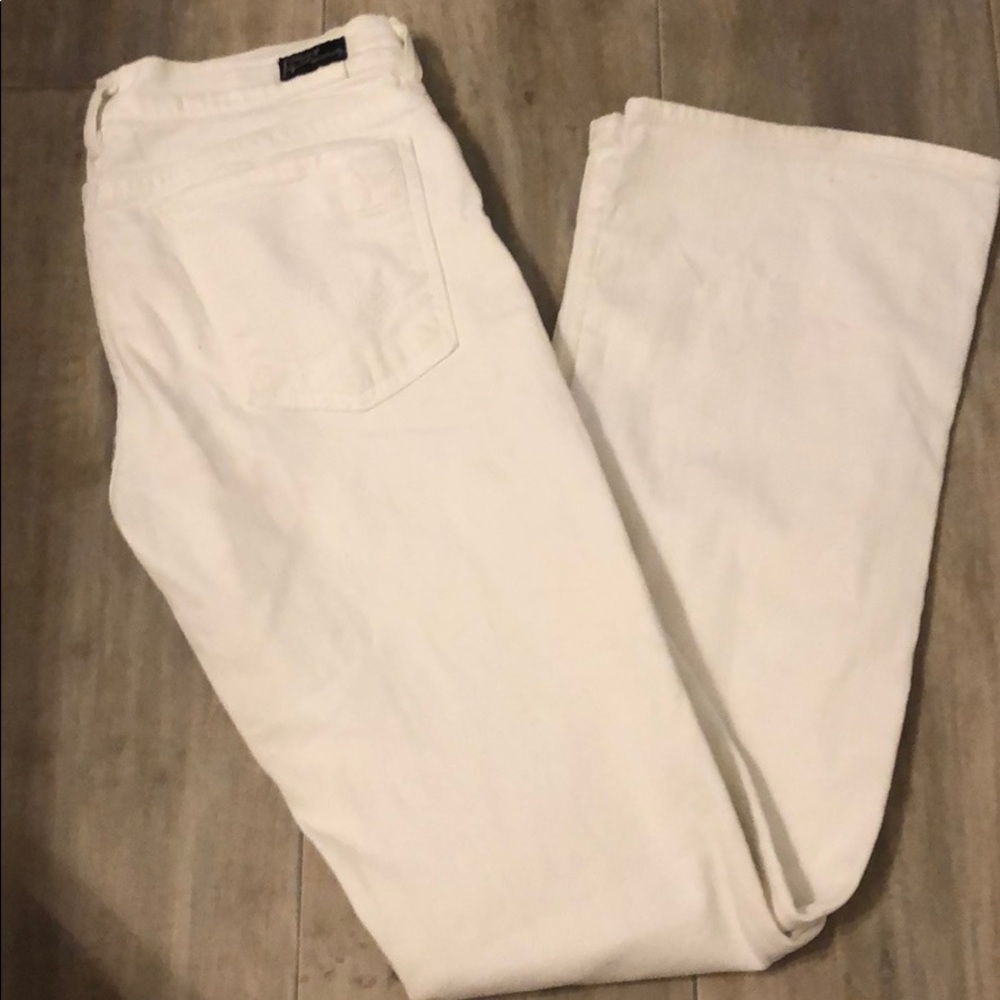 Citizens for humanity white low waist bootcut
